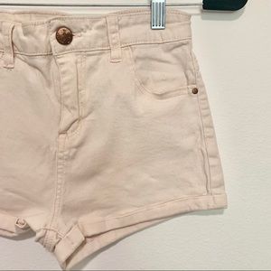 •Refuge• Light Pink High Rise Shorts